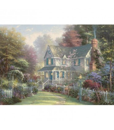 Puzzle da 500 Pezzi - Astuccio di Latta - Thomas Kinkade: Victoria Garden II