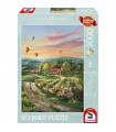 Puzzle da 1000 Pezzi - Thomas Kinkade: Pacifica Valle dei Vigneti