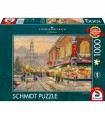 Puzzle da 1000 Pezzi - Thomas Kinkade: Un Augurio di Natale