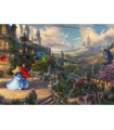 Puzzle da 1000 Pezzi - Thomas Kinkade: La Bella Addormentata Danza Sotto le Luci Incantate