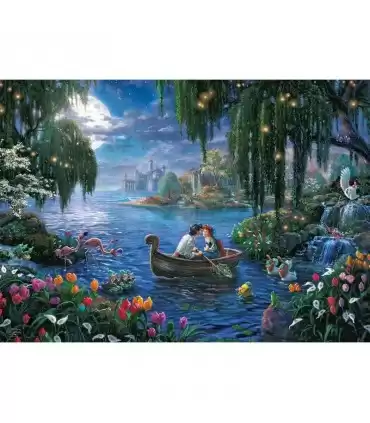 Puzzle da 1000 Pezzi - Thomas Kinkade: La Sirenetta e il Principe Eric