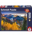 Puzzle da 1000 Pezzi - Neuschwanstein in Autunno