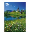 Puzzle da 1000 Pezzi - Inzell, Einsiedlhof e la Chiesa di San Nicola