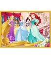 4 Puzzle in 1 - Disney Princess: Felice Giornata