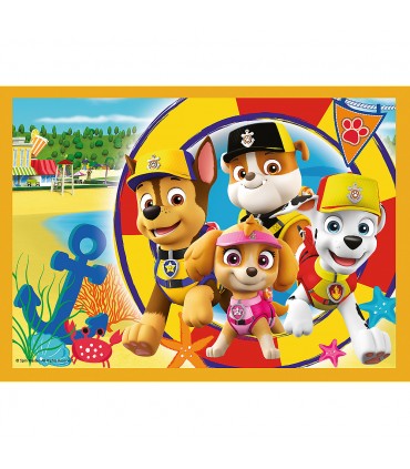4 Puzzle in 1 - Paw Patrol: Vacanze