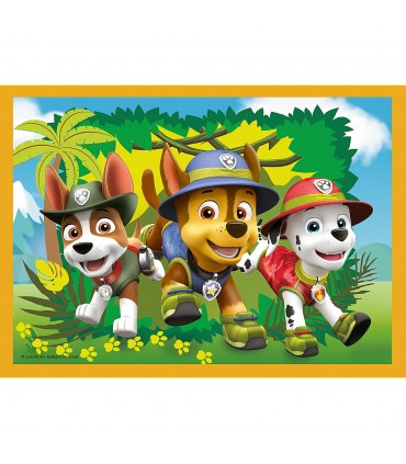 4 Puzzle in 1 - Paw Patrol: Vacanze