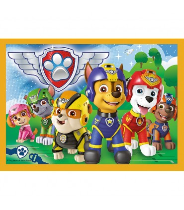 4 Puzzle in 1 - Paw Patrol: Vacanze
