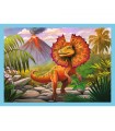 4 Puzzle in 1 - Unique Dinosaurs