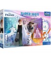 Puzzle da 24 Pezzi Maxi Double Sided - Frozen: La Felice Terra di Frozen