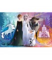 Puzzle da 24 Pezzi Maxi Double Sided - Frozen: La Felice Terra di Frozen