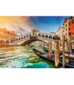 Puzzle da 1000 Pezzi UFT - Romantic Sunset: Rialto Bridge, Venice, Italy