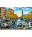 Puzzle da 1000 Pezzi UFT - Wanderlust: Autumn in Amsterdam, Netherlands