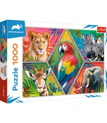 Puzzle da 1000 Pezzi - Exotic Animals