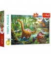 Puzzle da 60 Pezzi - Migrazione dei Dinosauri