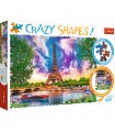 Puzzle da 600 Pezzi - Crazy Shapes: Cielo su Parigi