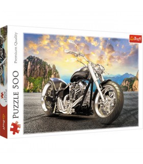 Puzzle da 500 Pezzi - Motocicletta Nera