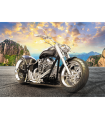 Puzzle da 500 Pezzi - Motocicletta Nera