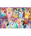 Puzzle da 160 Pezzi - Disney Princess: Ritratti di Principesse