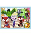 4 Puzzle in 1 - Spidey: Il Team di Spidey