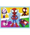 4 Puzzle in 1 - Spidey: Il Team di Spidey