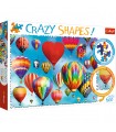 Puzzle da 600 Pezzi - Crazy Shapes: Palloni Colorati