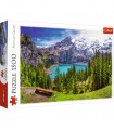 Puzzle da 1500 Pezzi Lago Oeschinen Alpi Svizzera