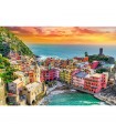 Puzzle da 1500 Pezzi UFT Romantic Sunset Vernazza Liguria Italy