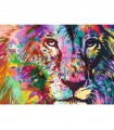 Puzzle da 1000 Pezzi - Colorful Lion