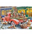 Puzzle da 1000 Pezzi - Woodcraft: Santa's Little Helpers 