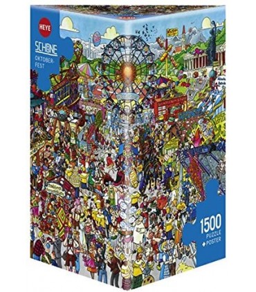 Puzzle da 1500 Pezzi Triangolare - Oktoberfest, Schöne