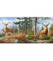 Puzzle da 4000 Pezzi Famiglia Reale dei Cervi