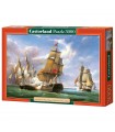 Puzzle da 3000 Pezzi Combattimento tra Navi Francesi e Inglesi