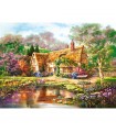 Puzzle da 3000 Pezzi Crepuscolo al Laghetto Woodgreen