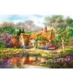 Puzzle da 3000 Pezzi Crepuscolo al Laghetto Woodgreen