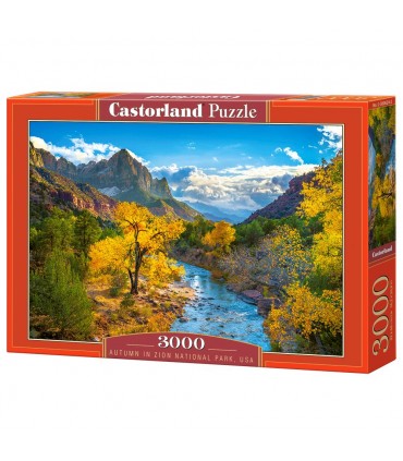Puzzle da 3000 Pezzi - Autunno nel Parco Nazionale di Zion, Stati Uniti