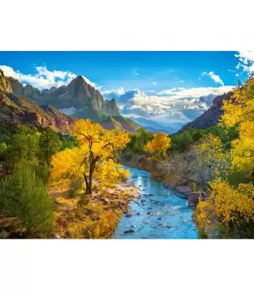 Puzzle da 3000 Pezzi - Autunno nel Parco Nazionale di Zion, Stati Uniti