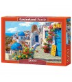 Puzzle da 2000 Pezzi - Primavera a Santorini
