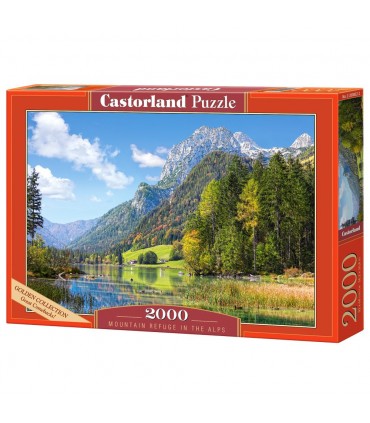 Puzzle da 2000 Pezzi - Rifugio di Montagna nelle Alpi
