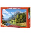 Puzzle da 2000 Pezzi - Rifugio di Montagna nelle Alpi