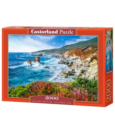 Puzzle da 2000 Pezzi Costa di Big Sur California Stati Uniti