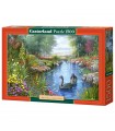 Puzzle da 1500 Pezzi Cigni Neri Andres Orpinas