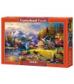 Puzzle da 1500 Pezzi Rifugio in Montagna