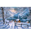 Puzzle da 1500 Pezzi Mattino Nevoso