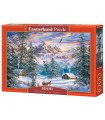 Puzzle da 1000 Pezzi Natale in Montagna