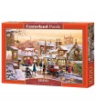 Puzzle da 1000 Pezzi Paese d Inverno Vintage