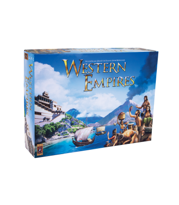 Western Empires - Gioco da Tavolo di Strategia per 5-9 Giocatori | 8000 Anni di Storia e Commercio | Giochi Uniti