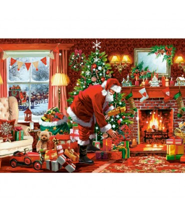Lavoretti Natale Puzzle Di Babbo Natale Da Stampare Babbo Natale