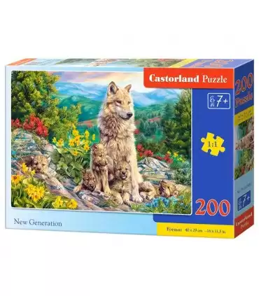 Puzzle da 200 Pezzi - Nuova Generazione