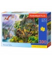 Puzzle da 200 Pezzi Valle dei Dinosauri