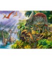 Puzzle da 200 Pezzi Valle dei Dinosauri